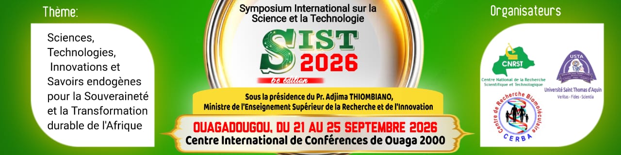Symposium International sur la Science et la Technologie • 6ème Édition 2026