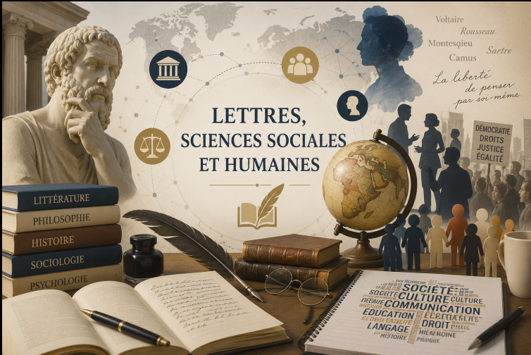 Lettres, Sciences sociales et humaines